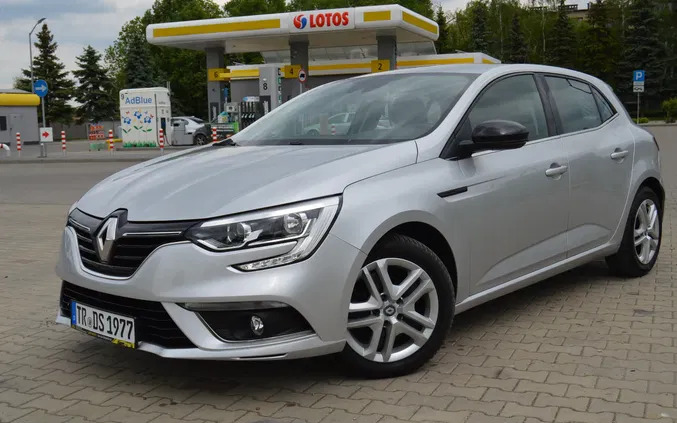 samochody osobowe Renault Megane cena 44500 przebieg: 122000, rok produkcji 2016 z Gorzów Wielkopolski